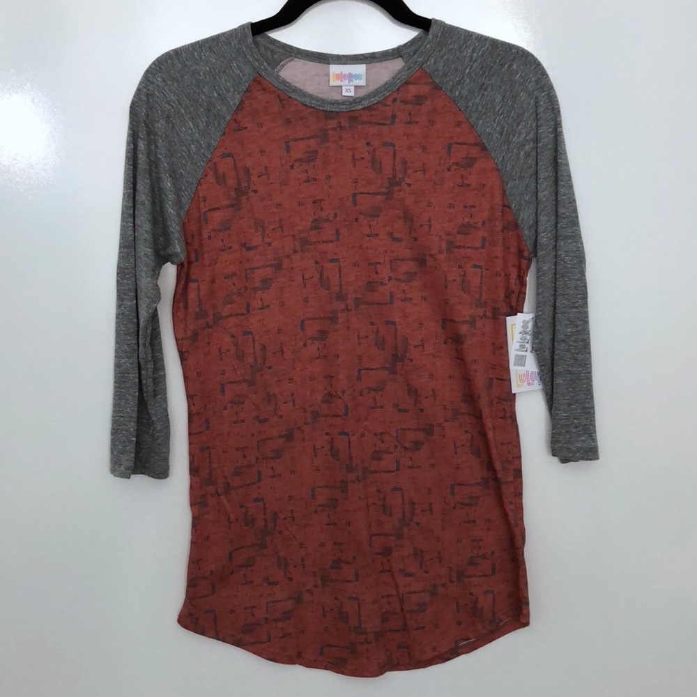 LuLaRoe | XS Randy | Baseball Tee